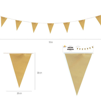Gouden Slinger 10m van Fiestas Guirca koop je bij Partywinkel