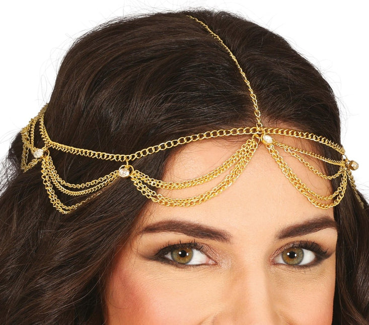 Gouden Tiara van Fiestas Guirca koop je bij Partywinkel