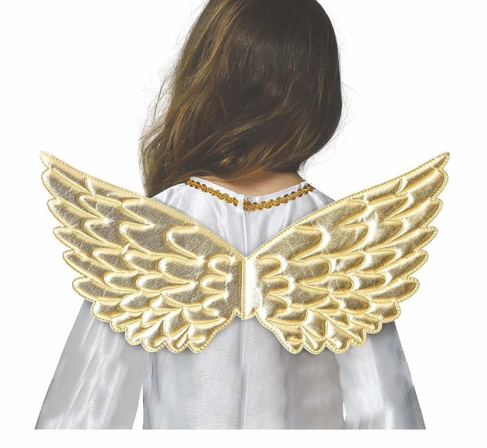 Gouden Vleugels 44cm van Fiestas Guirca koop je bij Partywinkel