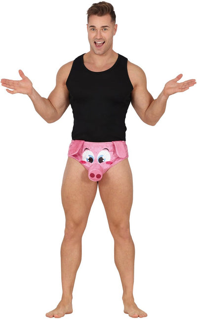 Grappige Onderbroek Varken van Fiestas Guirca koop je bij Partywinkel