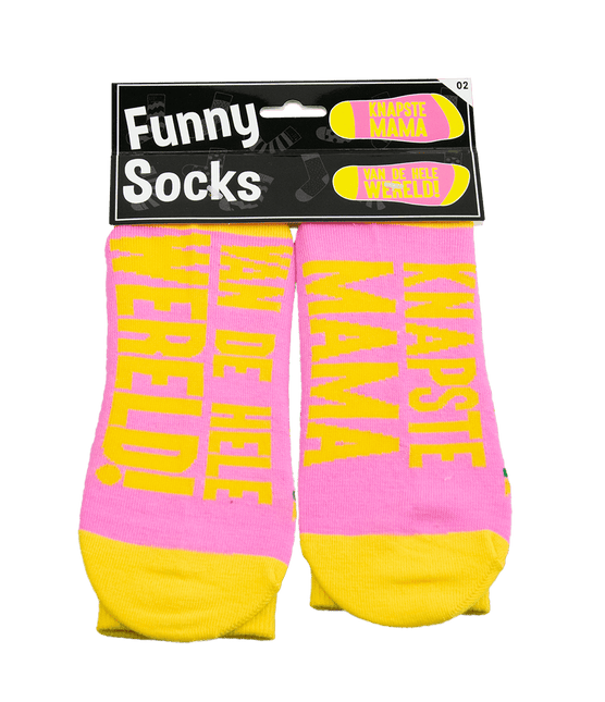 Grappige Sokken Mama 1 paar van Paper Dreams koop je bij Partywinkel