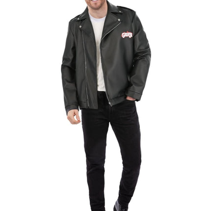 Grease Jas Zwart Heren T - Birds van Smiffys koop je bij Partywinkel