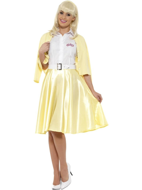 Grease Kostuum Geel Dames Sandy van Smiffys koop je bij Partywinkel