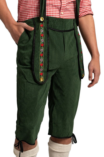 Lederhose Groen Lang Met Blouse