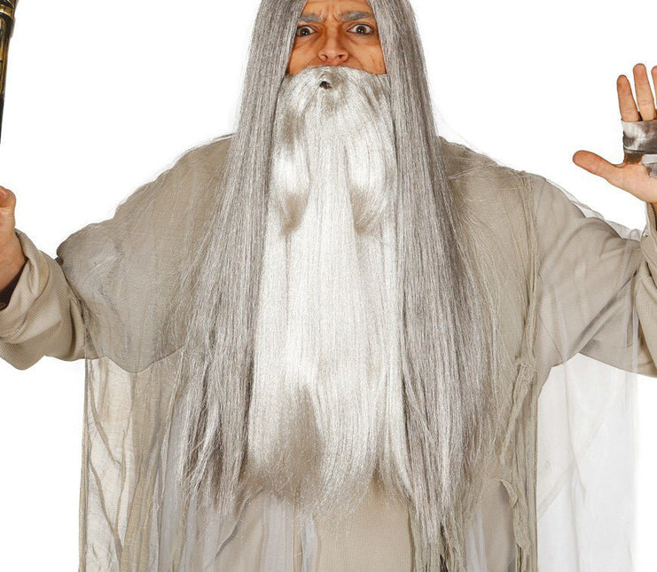 Grijze Baard Lang van Fiestas Guirca koop je bij Partywinkel
