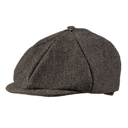 Grijze Pet Peaky Blinders Birmingham van Boland koop je bij Partywinkel