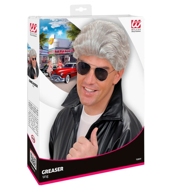 Grijze Pruik T - Birds van Widmann koop je bij Partywinkel