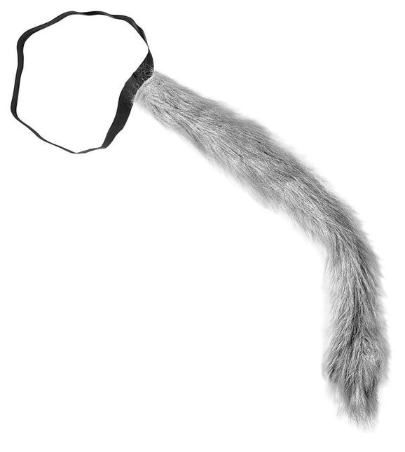 Grijze Staart Pluche van Widmann koop je bij Partywinkel