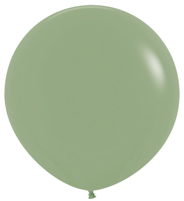Groene Ballonnen Eucalyptus 91cm 2st van Sempertex koop je bij Partywinkel