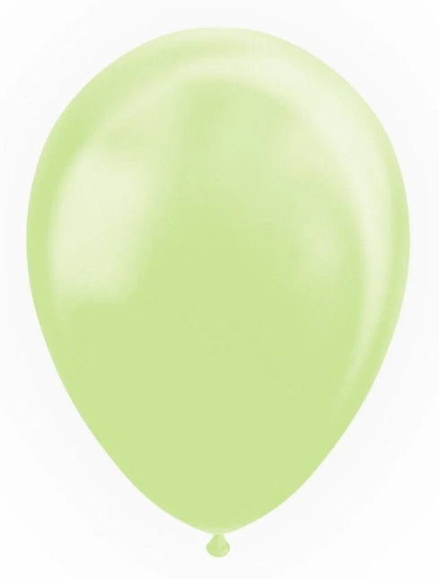 Groene Ballonnen Pastel Macaron 30cm 100st van WeFiesta koop je bij Partywinkel