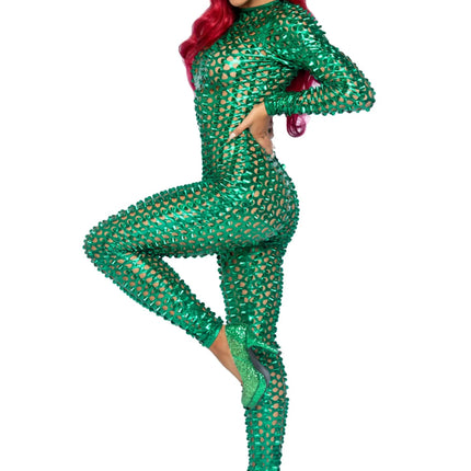 Groene Catsuit Dames Leg Avenue van Leg Avenue koop je bij Partywinkel