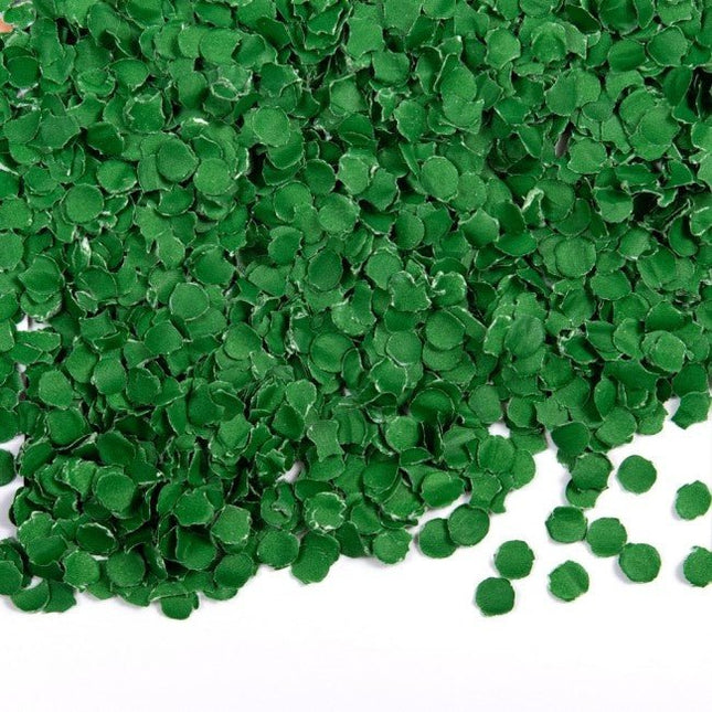 Groene Confetti 1cm 100gr van WeFiesta koop je bij Partywinkel