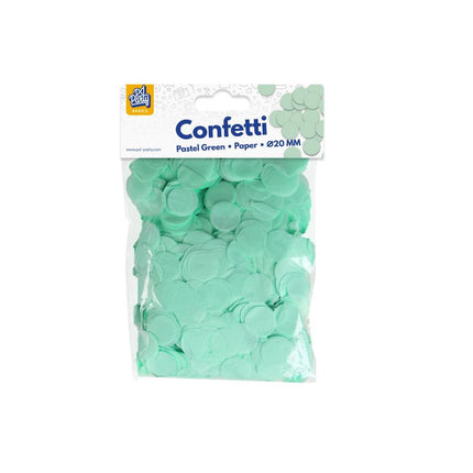 Groene Confetti Pastel 50gr van Paper Dreams koop je bij Partywinkel