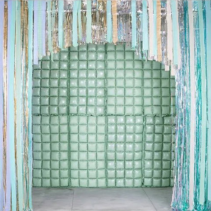 Groene Deurgordijn 1,1m van Partydeco koop je bij Partywinkel