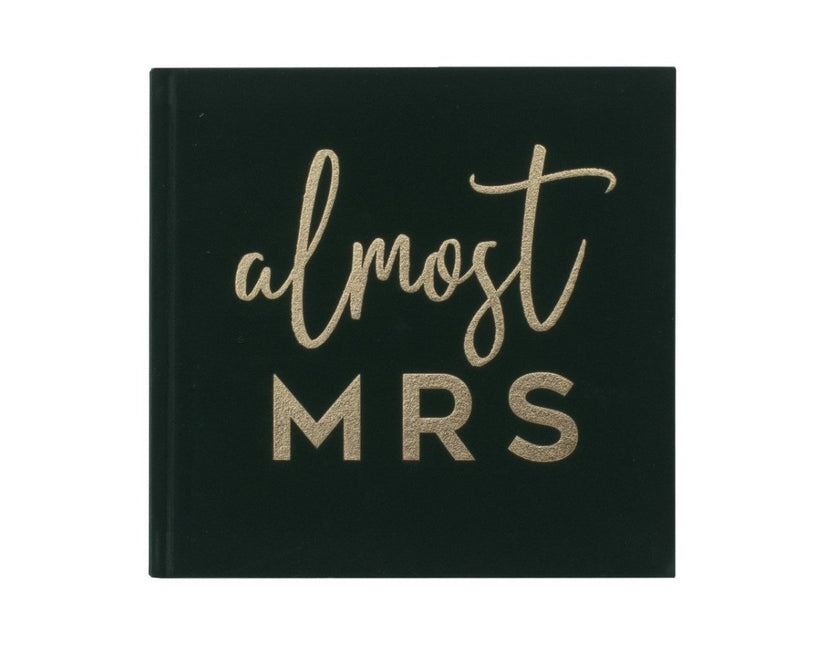 Groene Gastenboek Velvet 21cm van Ginger Ray koop je bij Partywinkel