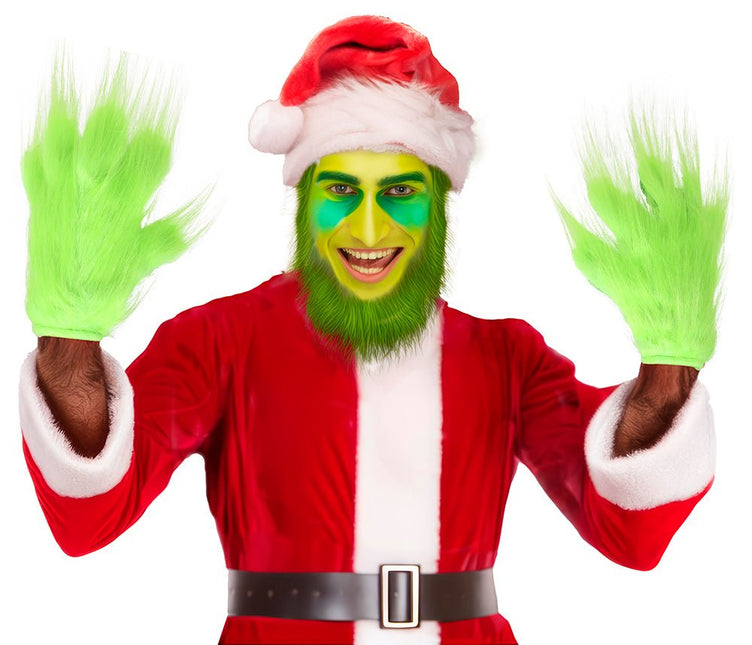 Groene Handschoenen Monster 2st van Fiestas Guirca koop je bij Partywinkel