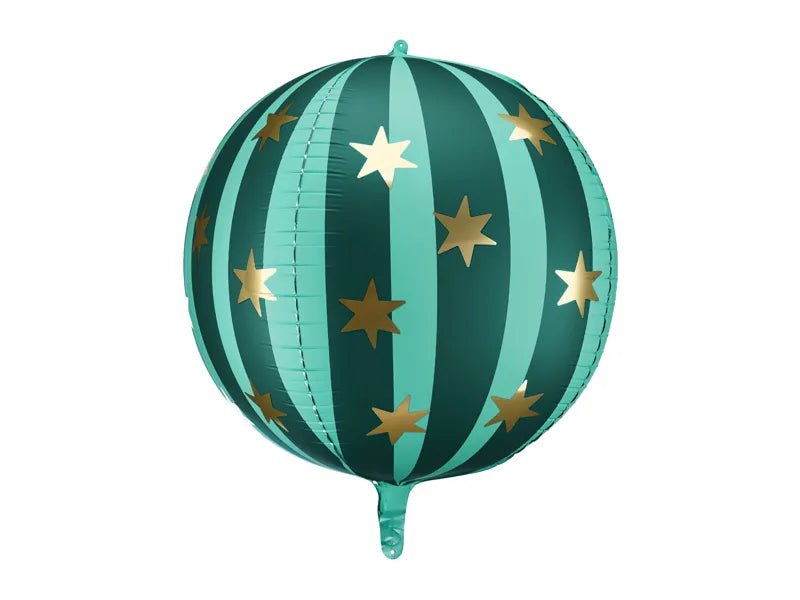 Groene Helium Ballon Sterren Leeg 75cm van Partydeco koop je bij Partywinkel