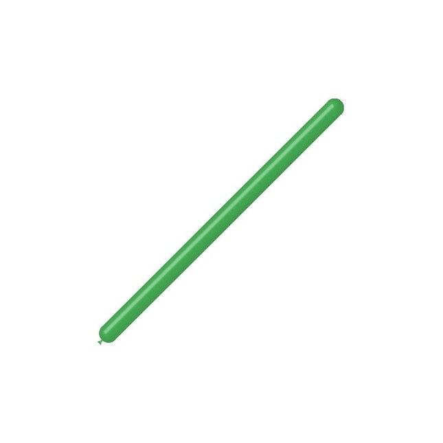 Groene Modelleerballonnen 5cm 150cm 50st van Balloonia koop je bij Partywinkel