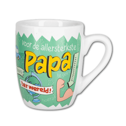 Groene Mok Papa van Paper Dreams koop je bij Partywinkel