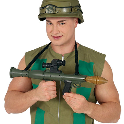 Groene Nep Pistool Bazooka 50cm van Fiestas Guirca koop je bij Partywinkel