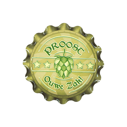 Groene Onderzetters Ouwe Zak 11cm van Paper Dreams koop je bij Partywinkel