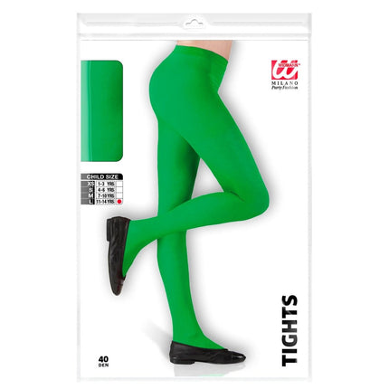 Groene Panty Kind van Widmann koop je bij Partywinkel
