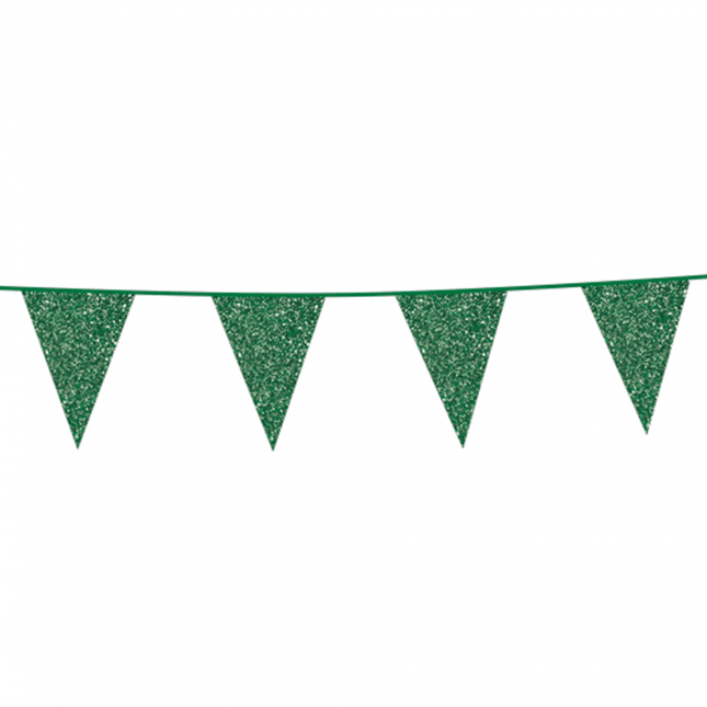 Groene Slingers Glitter 6m van WeFiesta koop je bij Partywinkel