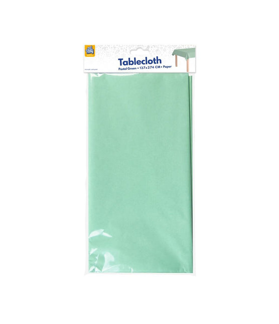 Groene Tafelkleed Pastel 2,74m van Paper Dreams koop je bij Partywinkel