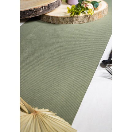 Groene Tafelloper 3m van CHAKS koop je bij Partywinkel