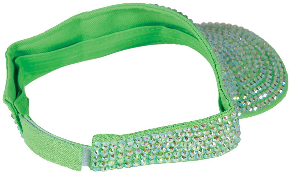 Groene Zonneklep Steentjes van Fiestas Guirca koop je bij Partywinkel