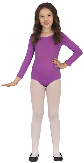 Gympakje Paars Meisje van Fiestas Guirca koop je bij Partywinkel