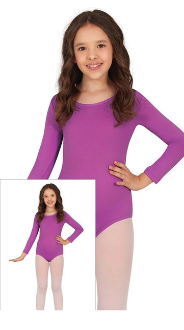 Gympakje Paars Meisje van Fiestas Guirca koop je bij Partywinkel