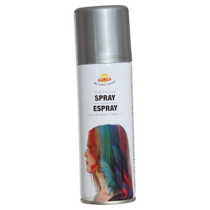 Haar Spray Zilver 125ml van Fiestas Guirca koop je bij Partywinkel
