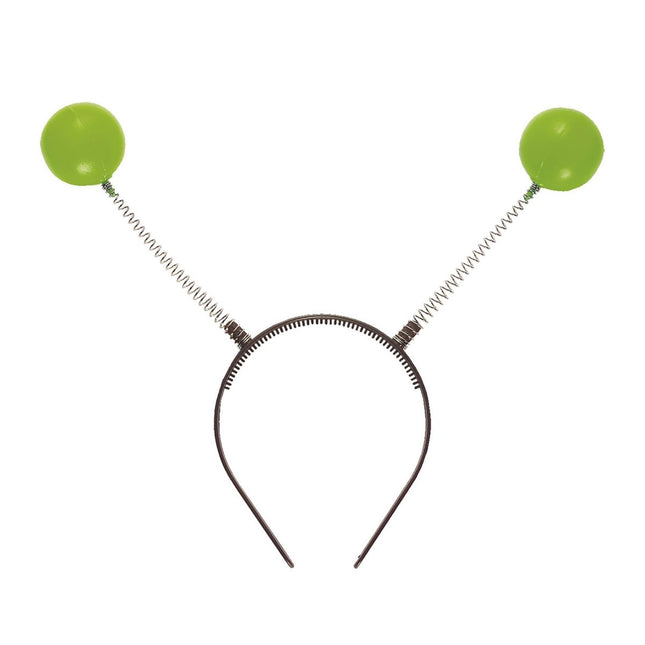 Haarband Groene Antennes van Widmann koop je bij Partywinkel