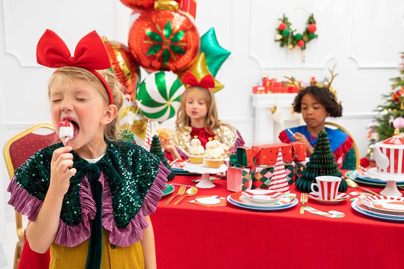 Haarband Rode Strik 21cm van Partydeco koop je bij Partywinkel