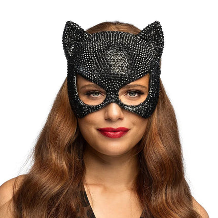 Halfmasker Mirage cat van Boland koop je bij Partywinkel