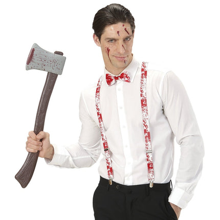 Halloween Accessoireset Bretels En Strik 2 delig van Widmann koop je bij Partywinkel