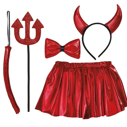 Halloween Accessoireset Duivel 5 delig van Fiestas Guirca koop je bij Partywinkel