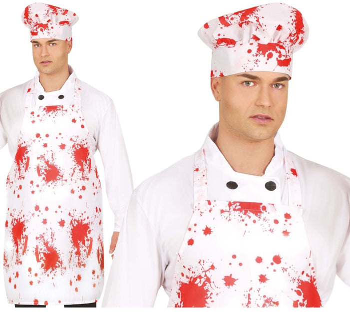 Halloween Accessoireset Kok 2 delig van Fiestas Guirca koop je bij Partywinkel