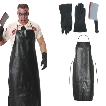 Halloween Accessoireset Slager 4 delig van Fiestas Guirca koop je bij Partywinkel