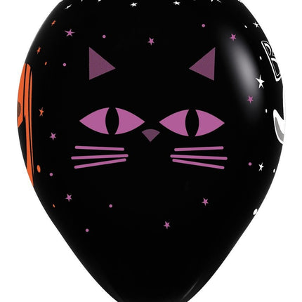 Halloween Ballonnen 30cm 25st van Sempertex koop je bij Partywinkel