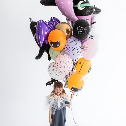 Halloween Ballonnen Hocus Pocus 30cm 6st van Partydeco koop je bij Partywinkel