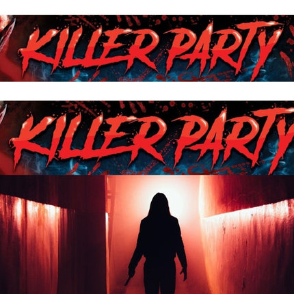 Halloween Banner Killer Party van Fiestas Guirca koop je bij Partywinkel