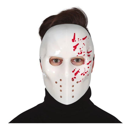 Halloween Bloederig Hockey Masker van Fiestas Guirca koop je bij Partywinkel
