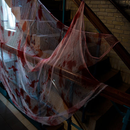 Halloween Bloederig Kleed 2,5m van Folat koop je bij Partywinkel