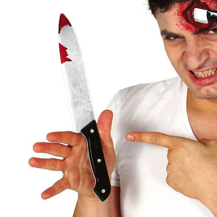 Halloween Bloederig Mes 30cm van Fiestas Guirca koop je bij Partywinkel