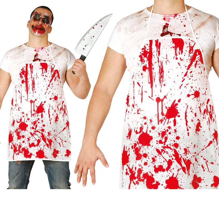 Halloween Bloederig Schort van Fiestas Guirca koop je bij Partywinkel