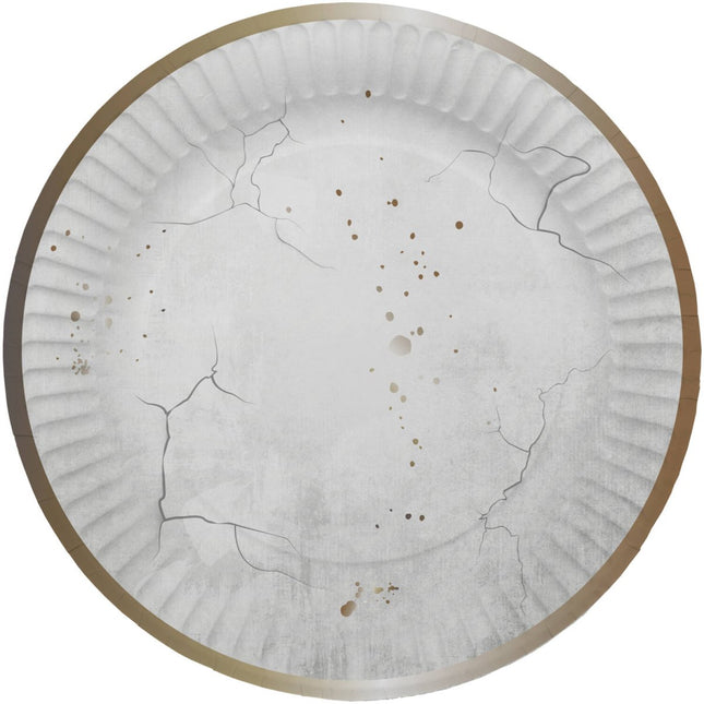 Halloween Borden 23cm 8st van Folat koop je bij Partywinkel