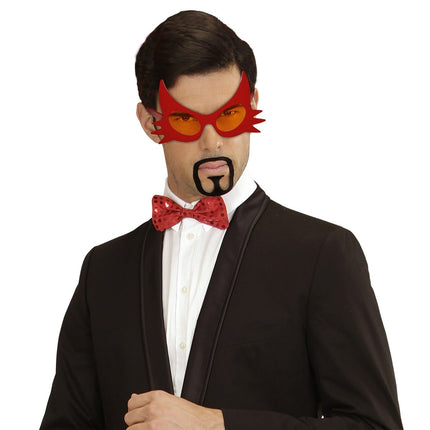 Halloween Bril Rood van Widmann koop je bij Partywinkel