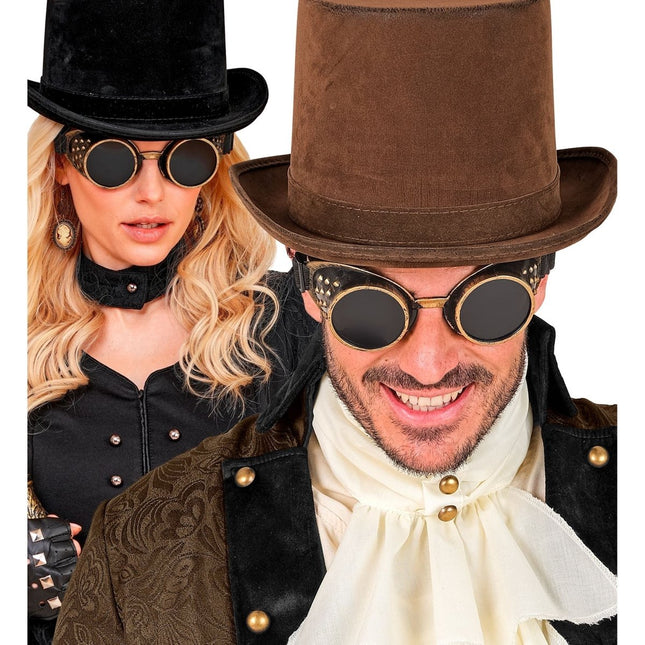 Halloween Bril Steampunk van Widmann koop je bij Partywinkel
